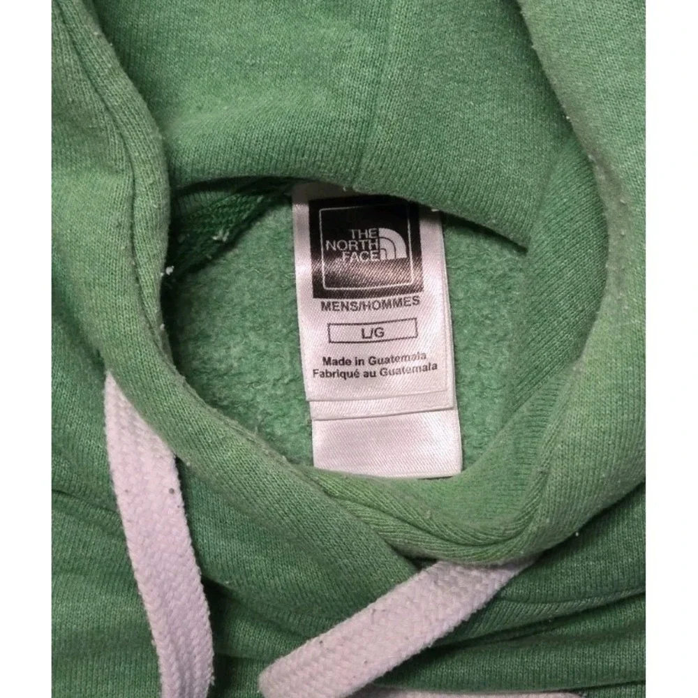 The North Face Men's Large Green Graphic Pullover Hoodie Never Stop Exploring L